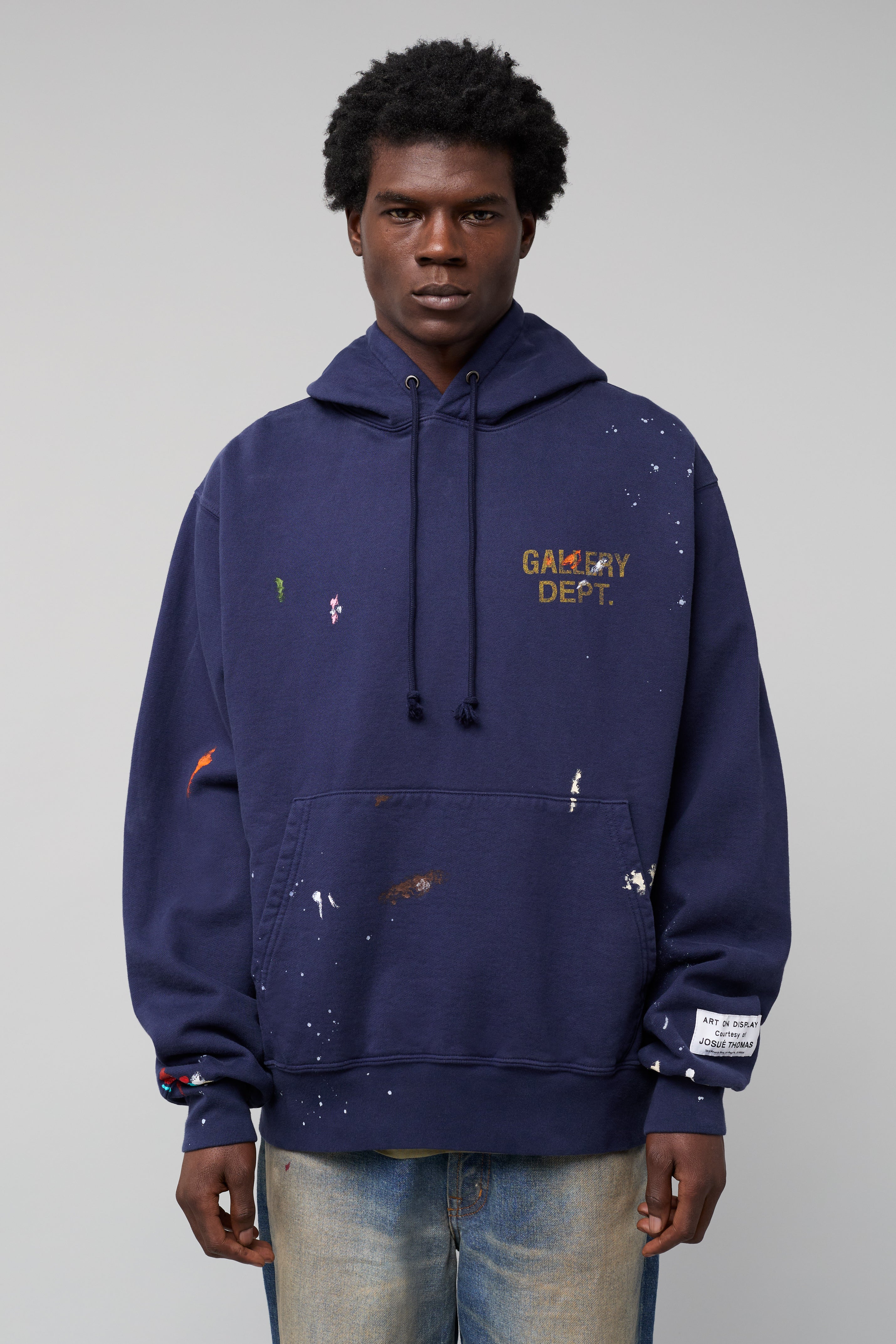 GD PAINT LOGO HOODIE SWEATSHIRTS GALLERY DEPARTMENT LLC