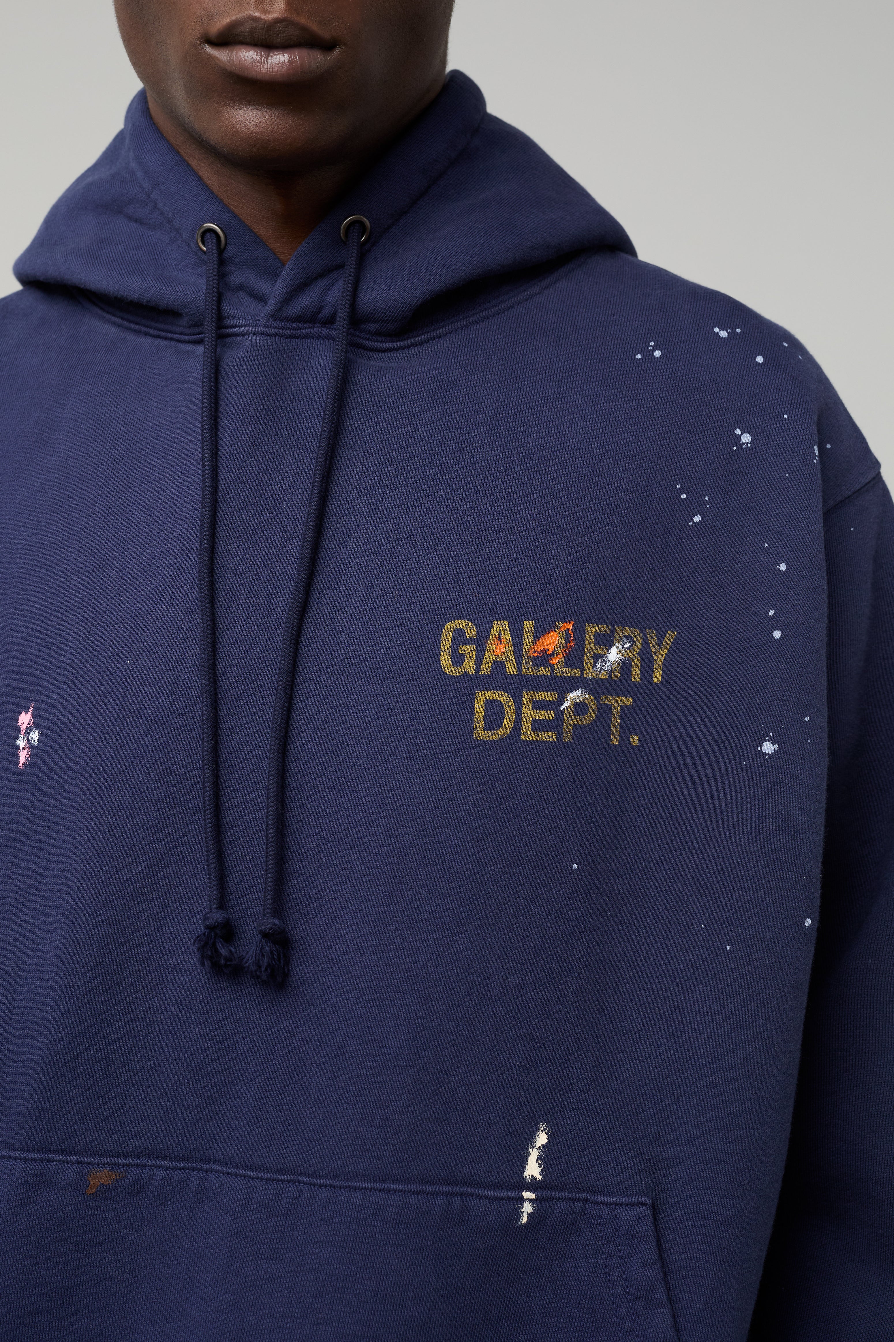 GD PAINT LOGO HOODIE SWEATSHIRTS GALLERY DEPARTMENT LLC