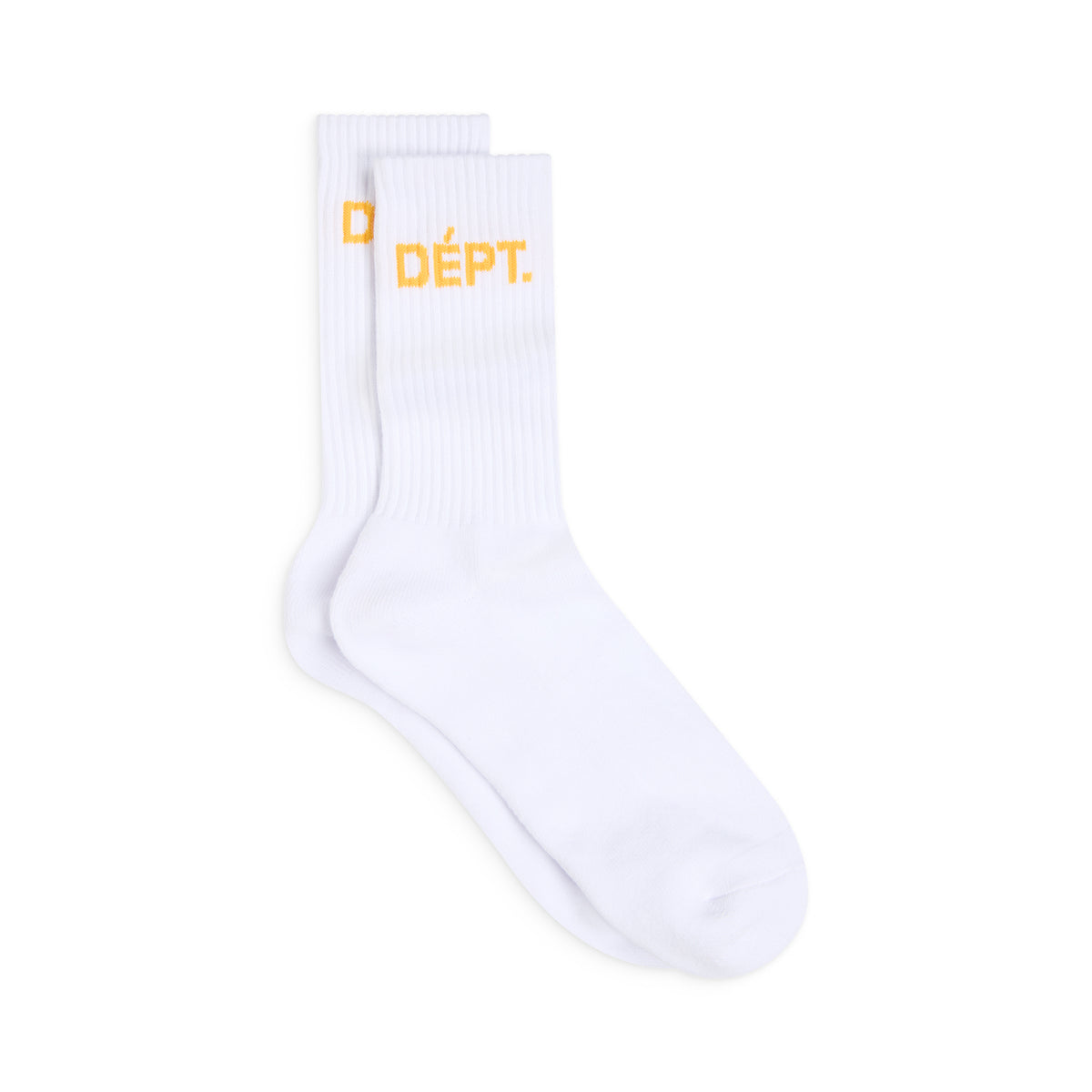 GALLERY DÉPT. SOCKS | WHITE/YELLOW – GALLERY DEPT.