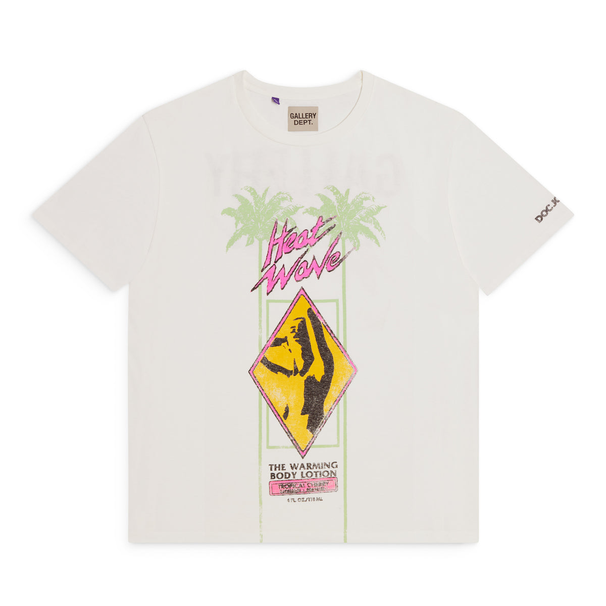 GALLERY DEPT. DOC JOHNSON: HEAT WAVE TEE | LIGHT ARCHIVAL WHITE