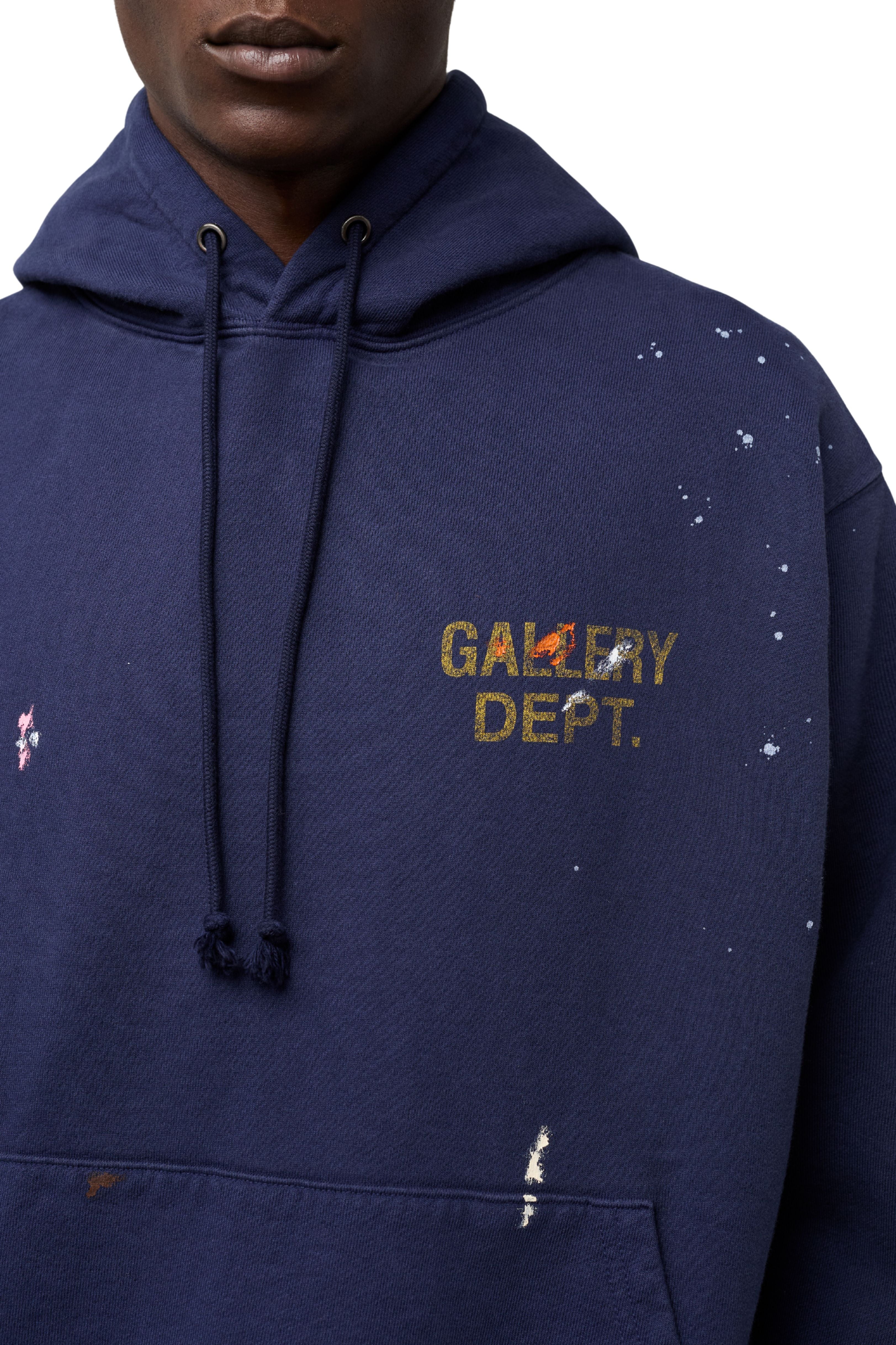 GD PAINT LOGO HOODIE SWEATSHIRTS GALLERY DEPARTMENT LLC