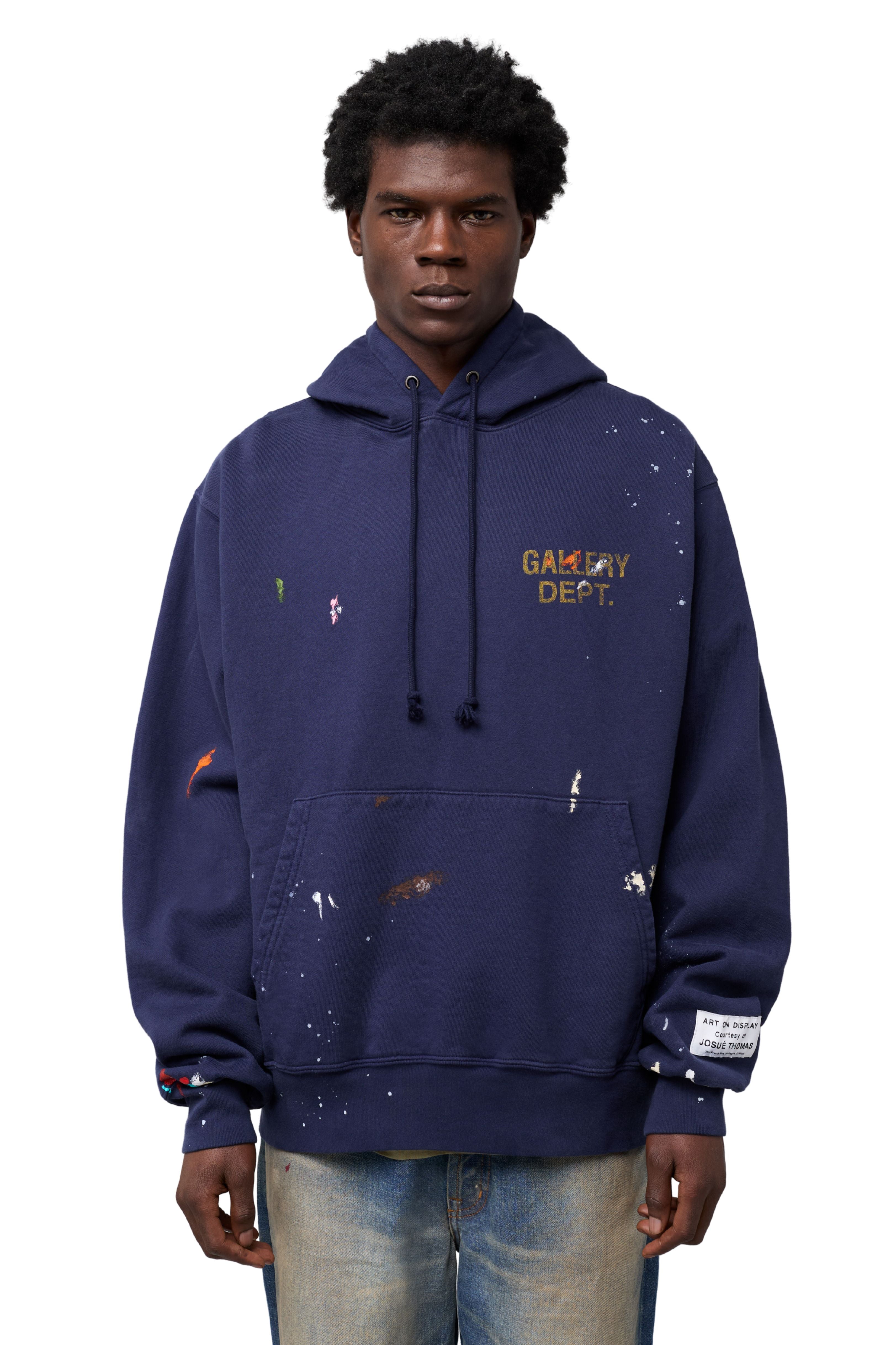 GD PAINT LOGO HOODIE SWEATSHIRTS GALLERY DEPARTMENT LLC