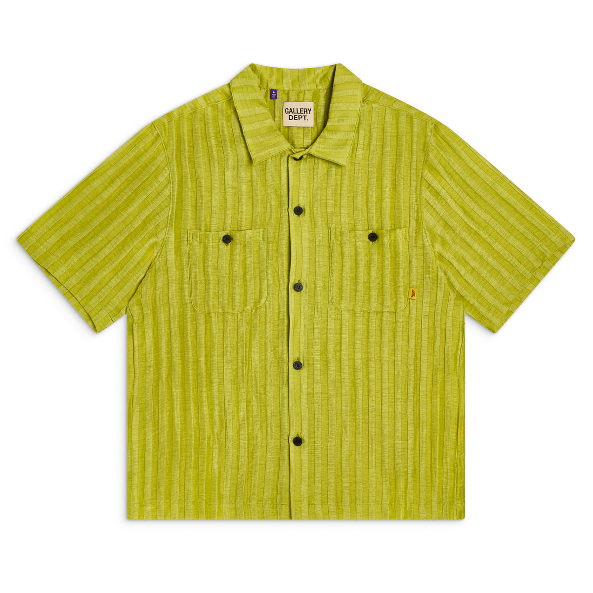 GALLERY DEPT. PLAYGROUND SHIRT | LIME GREEN