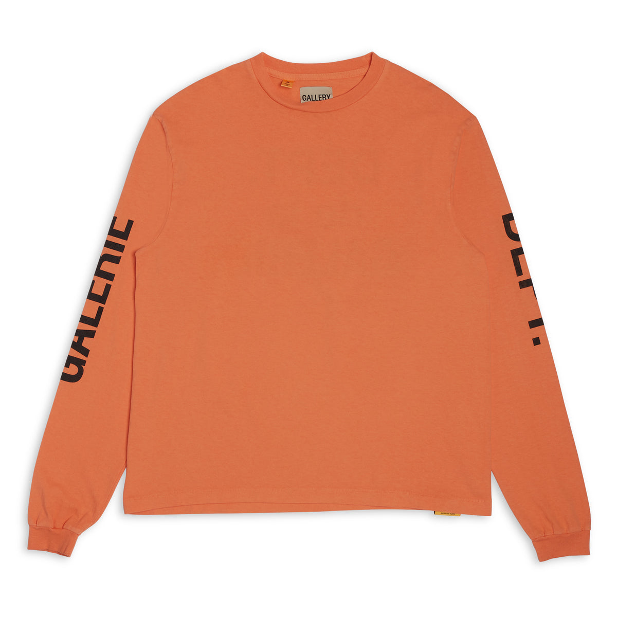 FRENCH COLLECTOR LONG-SLEEVE ORANGE T-SHIRT – Gallery Dept - online