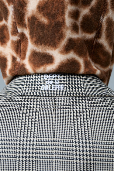 MI - DOUBLE BREASTED COAT - CLASSIC MICRO HOUNDSTOOTH OUTERWEAR GALLERY DEPARTMENT LLC