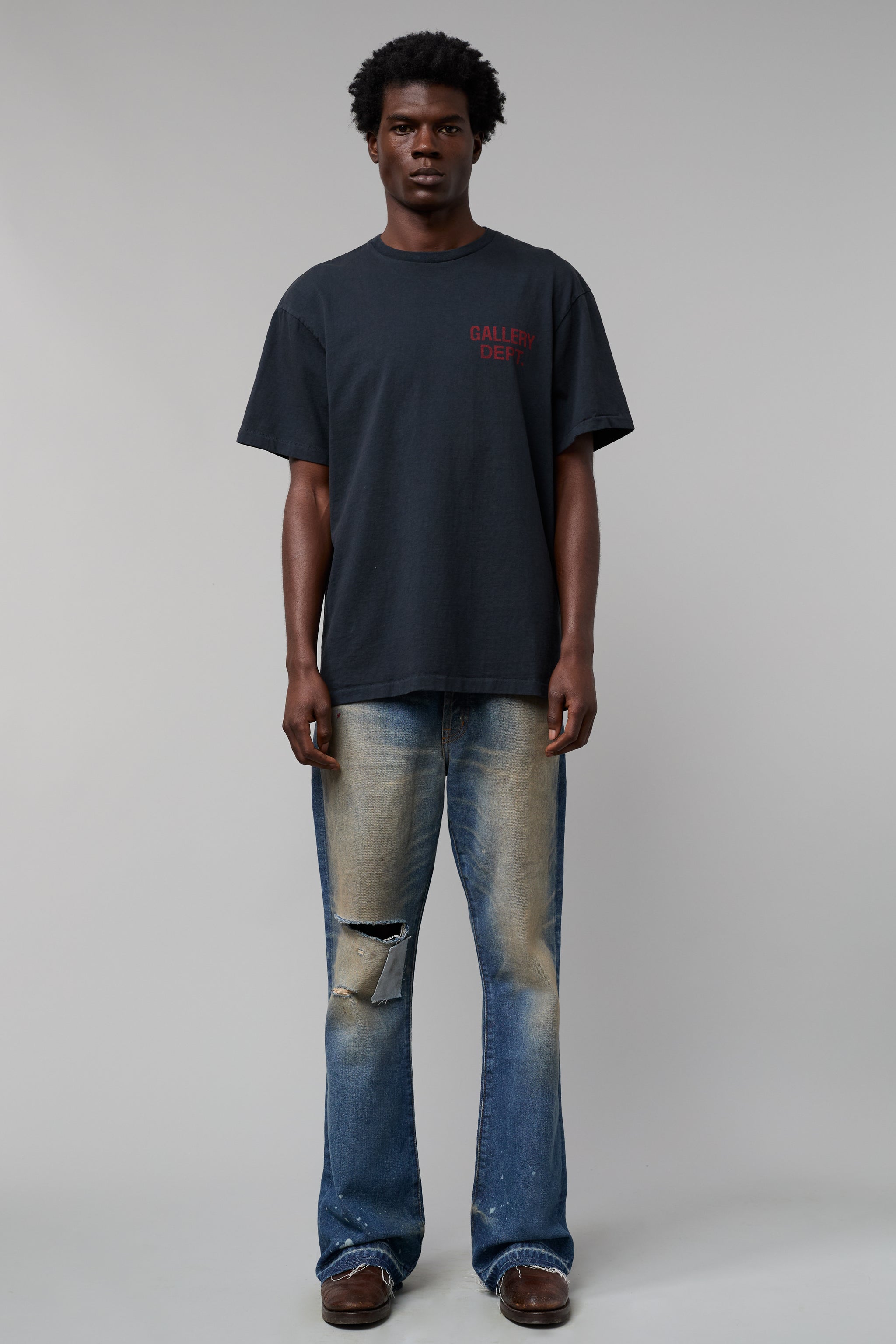 GALLERY DEPT. SOUVENIR L/S TEE ギャラリーデプト Gallery Dept. Souvenir L/S T-shirt Heather Grey Men's - US