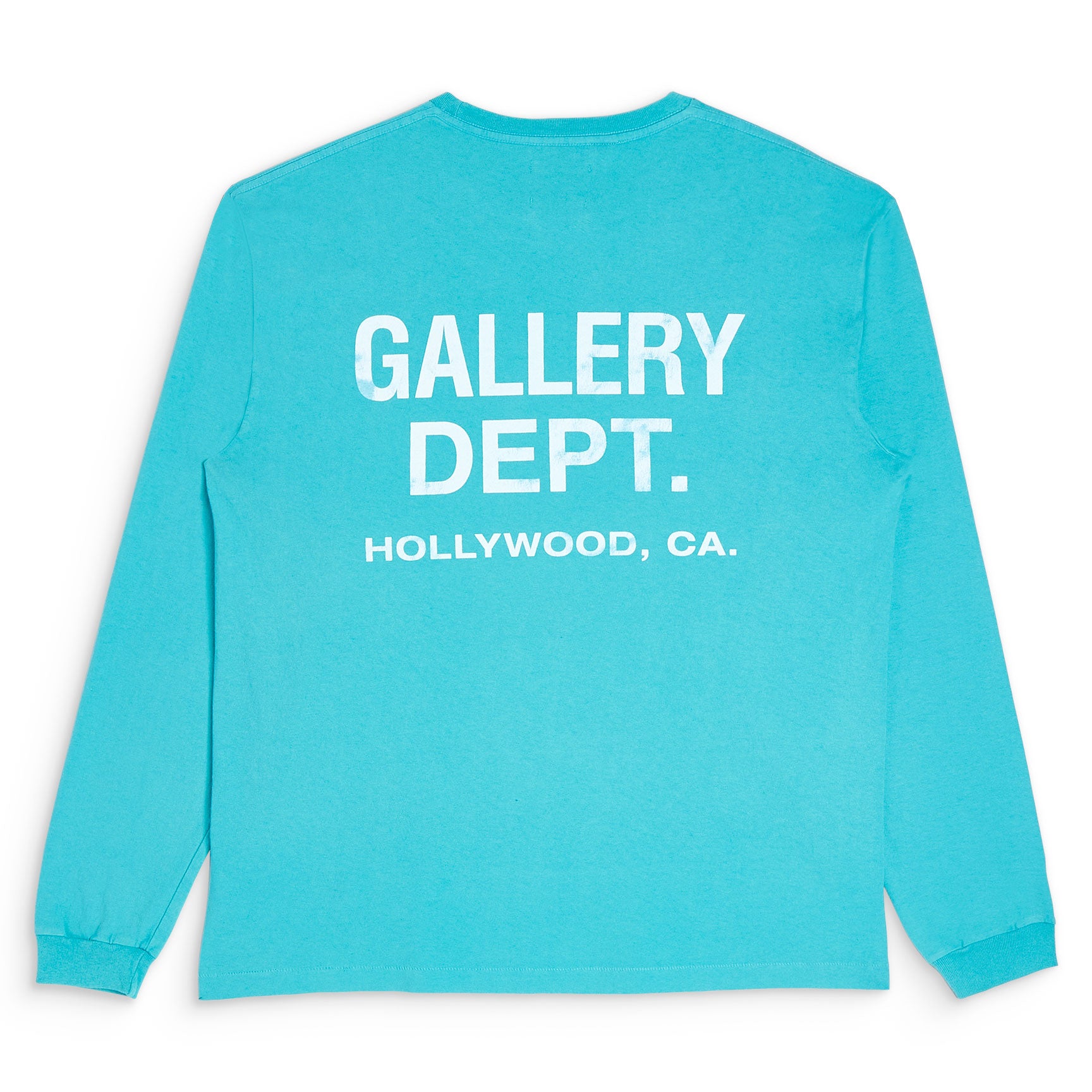 GALLERY DEPT. SOUVENIR L/S TEE ギャラリーデプト GALLERY DEPT. SOUVENIR LONG SLEEVE TEE | TEAL