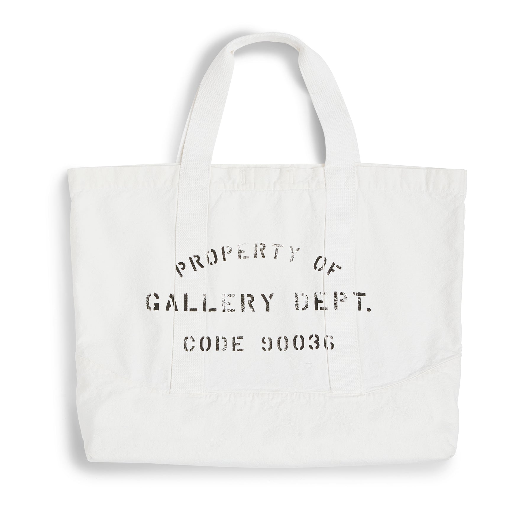 GALLERY DEPT. TOTE BAG | WHITE