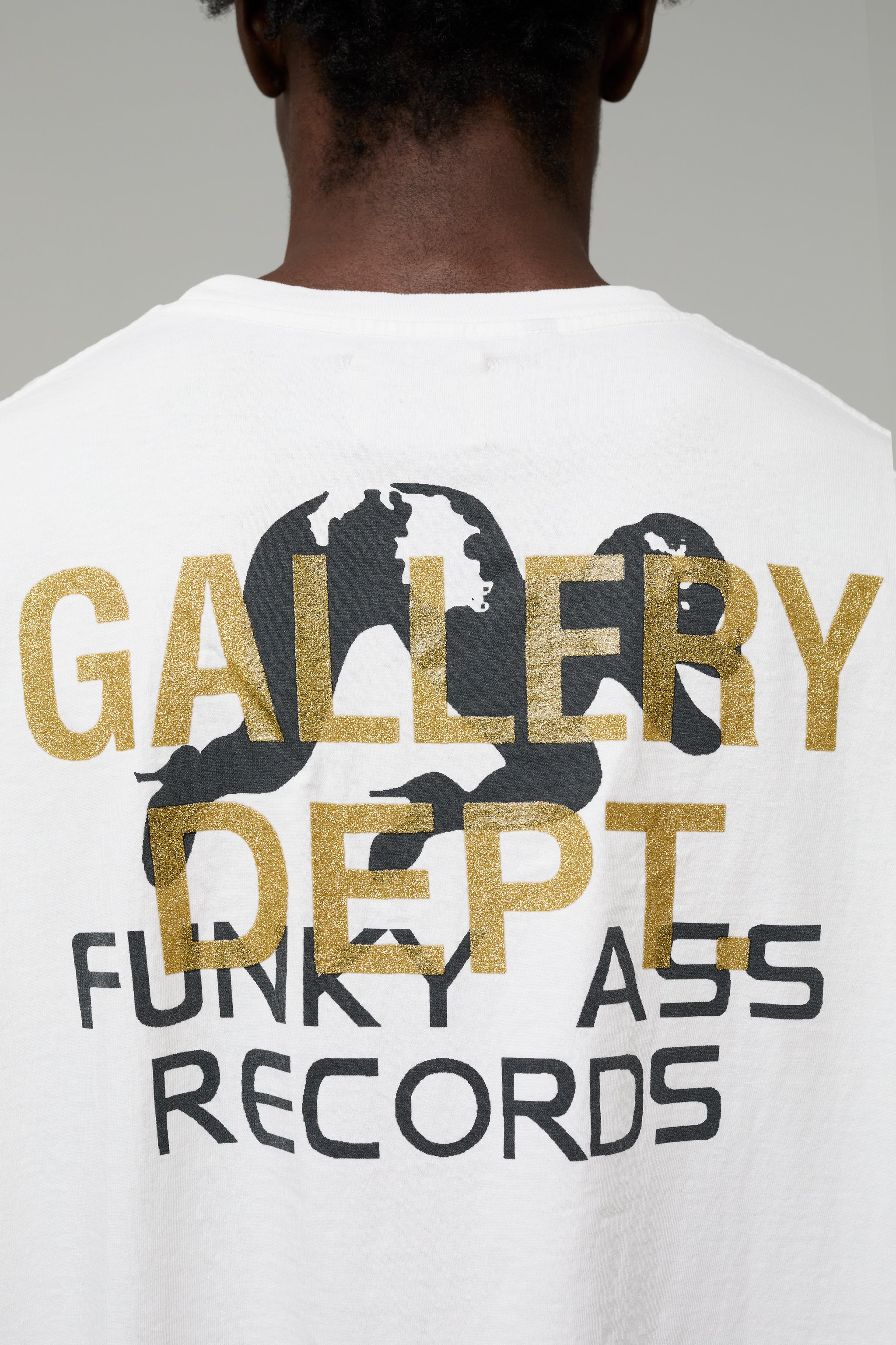 GALLERY DEPT. FUNKY ASS RECORDS TEE | CLEAN WHITE