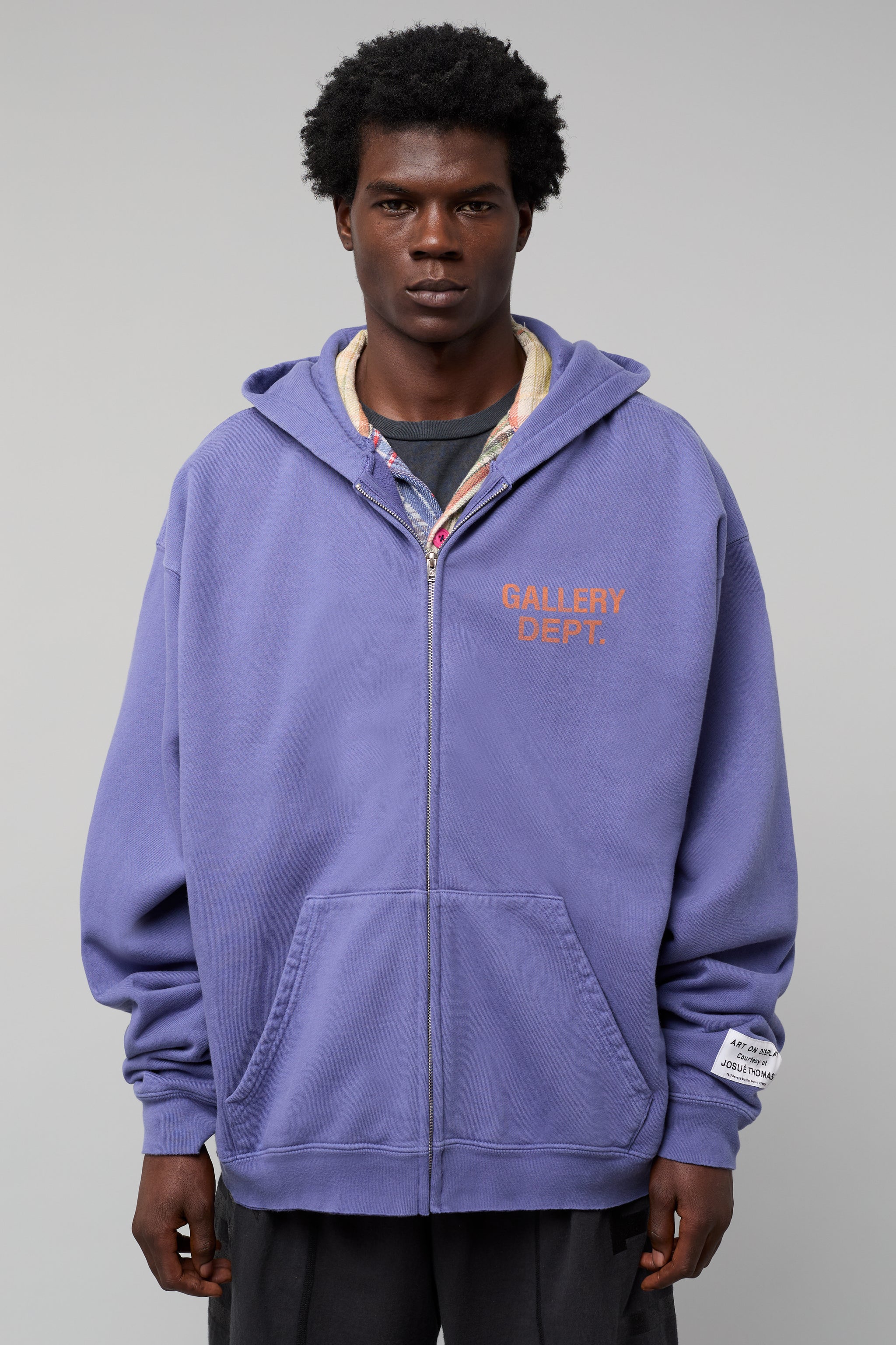 GALLERY DEPT. 90'S FULL ZIP | WASHED VIOLET