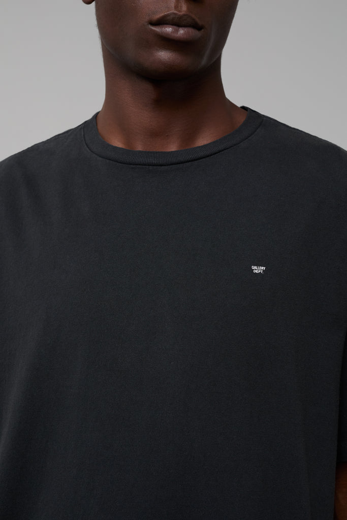 GALLERY DEPT. MICRO LOGO TEE | WASHED BLACK