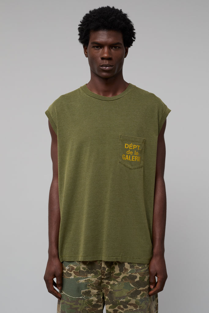 AUGI SLEEVELESS TEE TOPS GALLERY DEPARTMENT LLC