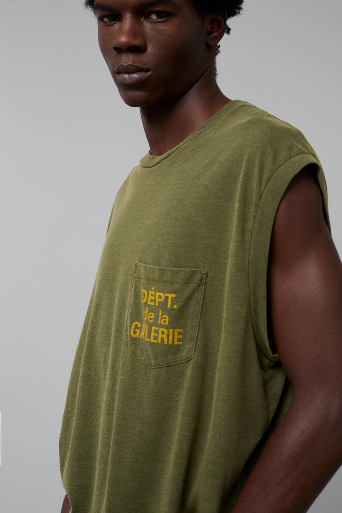 AUGI SLEEVELESS TEE TOPS GALLERY DEPARTMENT LLC