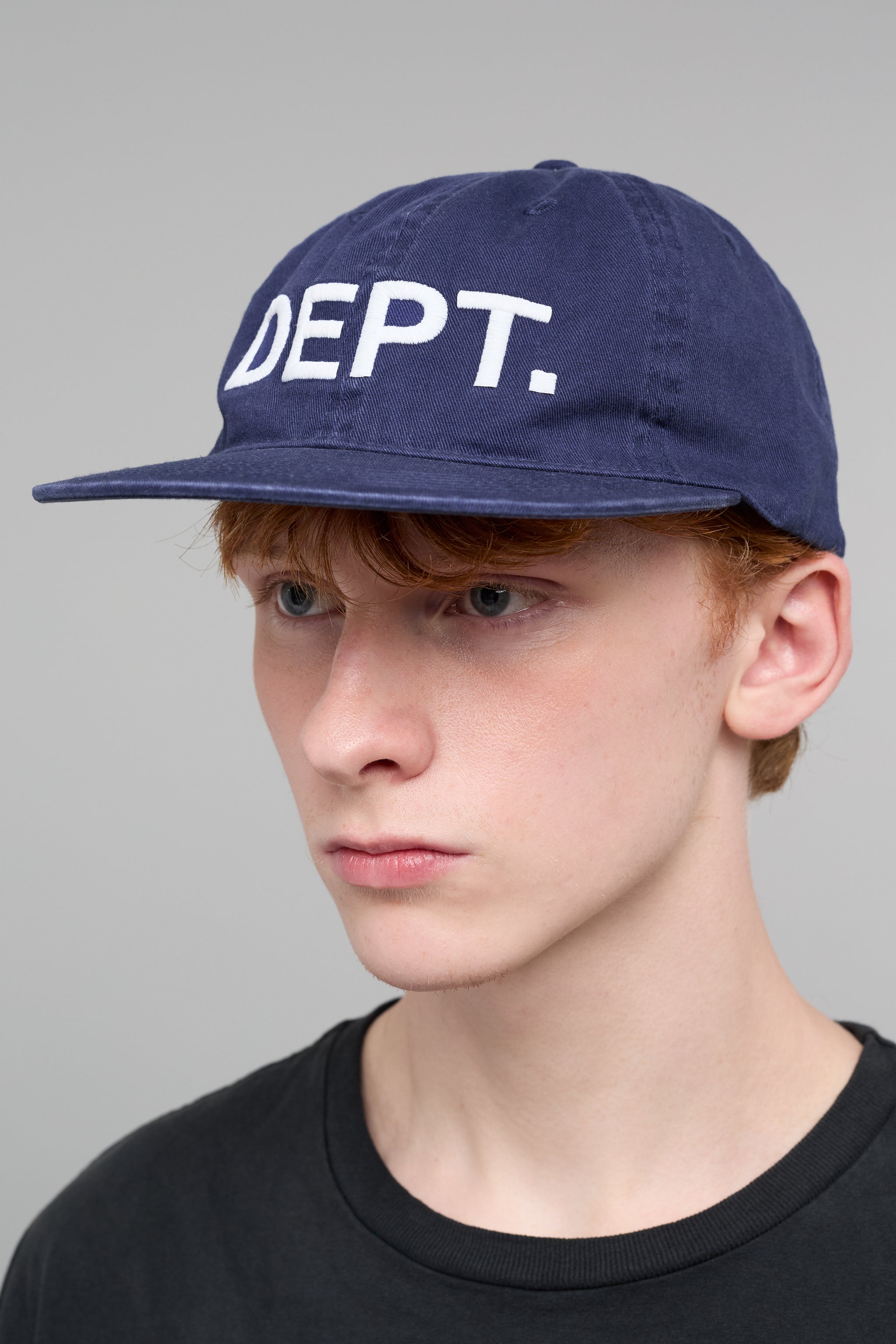 Gallery Dept Cap Navy Blue Hat Gallery Dept Navy size M International in Cotton - 21034338 main image 3