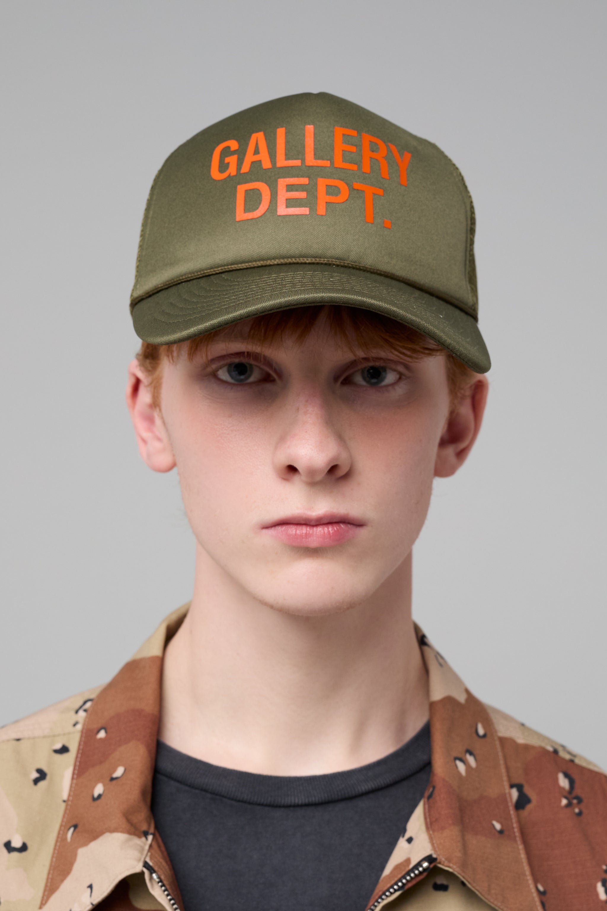 GALLERY DEPT. GD TRUCKER CAP | ARMY display picture 3