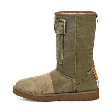 FS - UGG GALLERY DEPT CANVAS BOOT - GREEN FOOTWEAR GALLERY DEPARTMENT LLC