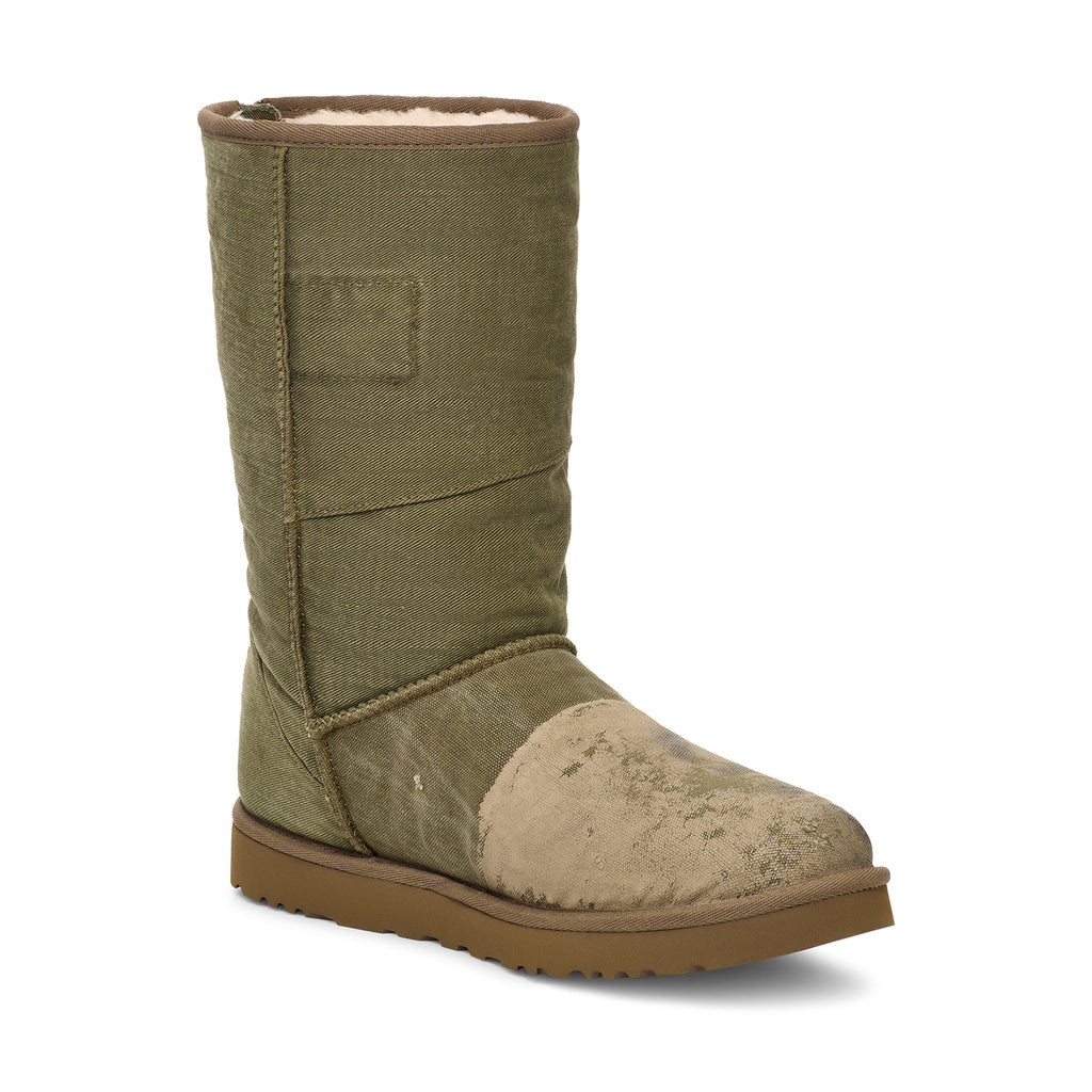 MI - UGG GALLERY DEPT CANVAS BOOT - GREEN FOOTWEAR GALLERY DEPARTMENT LLC   