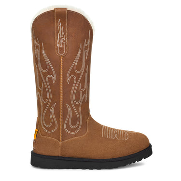 MI - UGG GALLERY DEPT STITCHED BOOT - BROWN FOOTWEAR GALLERY DEPARTMENT LLC