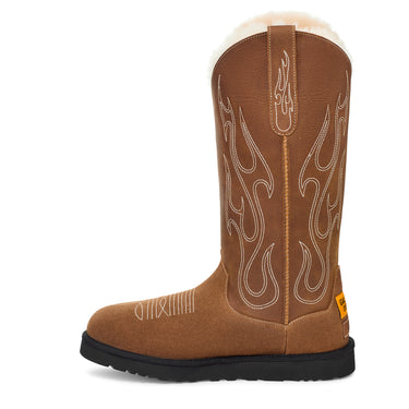 MI - UGG GALLERY DEPT STITCHED BOOT - BROWN FOOTWEAR GALLERY DEPARTMENT LLC