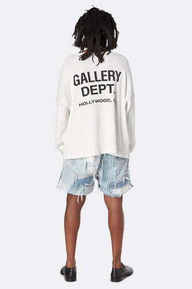 PATCHWORK DENIM ZUMA SHORTS BOTTOMS GALLERY DEPARTMENT LLC   