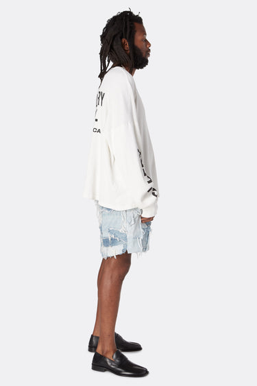 PATCHWORK DENIM ZUMA SHORTS BOTTOMS GALLERY DEPARTMENT LLC   