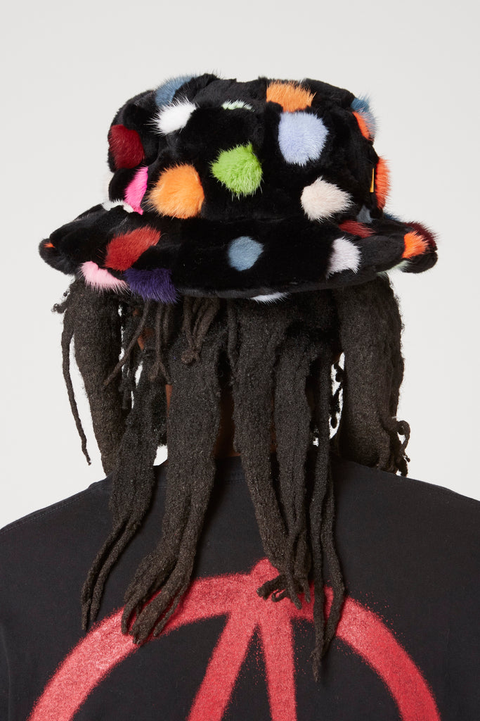 RODMAN POLKA DOT BUCKET HAT ACCESSORIES GALLERY DEPARTMENT LLC   