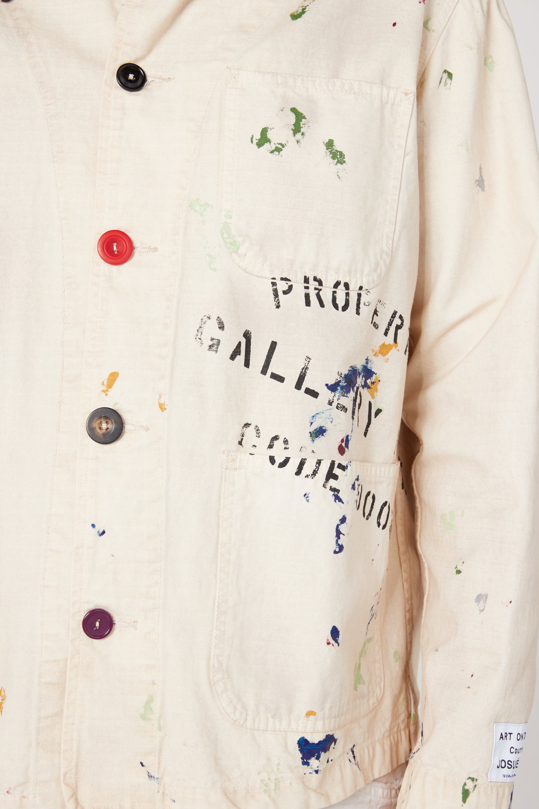 GALLERY DEPT. 】EP ペイントデザイン シャツジャケット