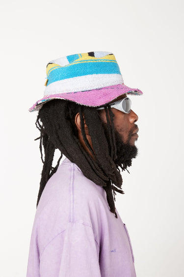 TERRY CLOTH BUCKET HAT ACCESSORIES GALLERY DEPARTMENT LLC   
