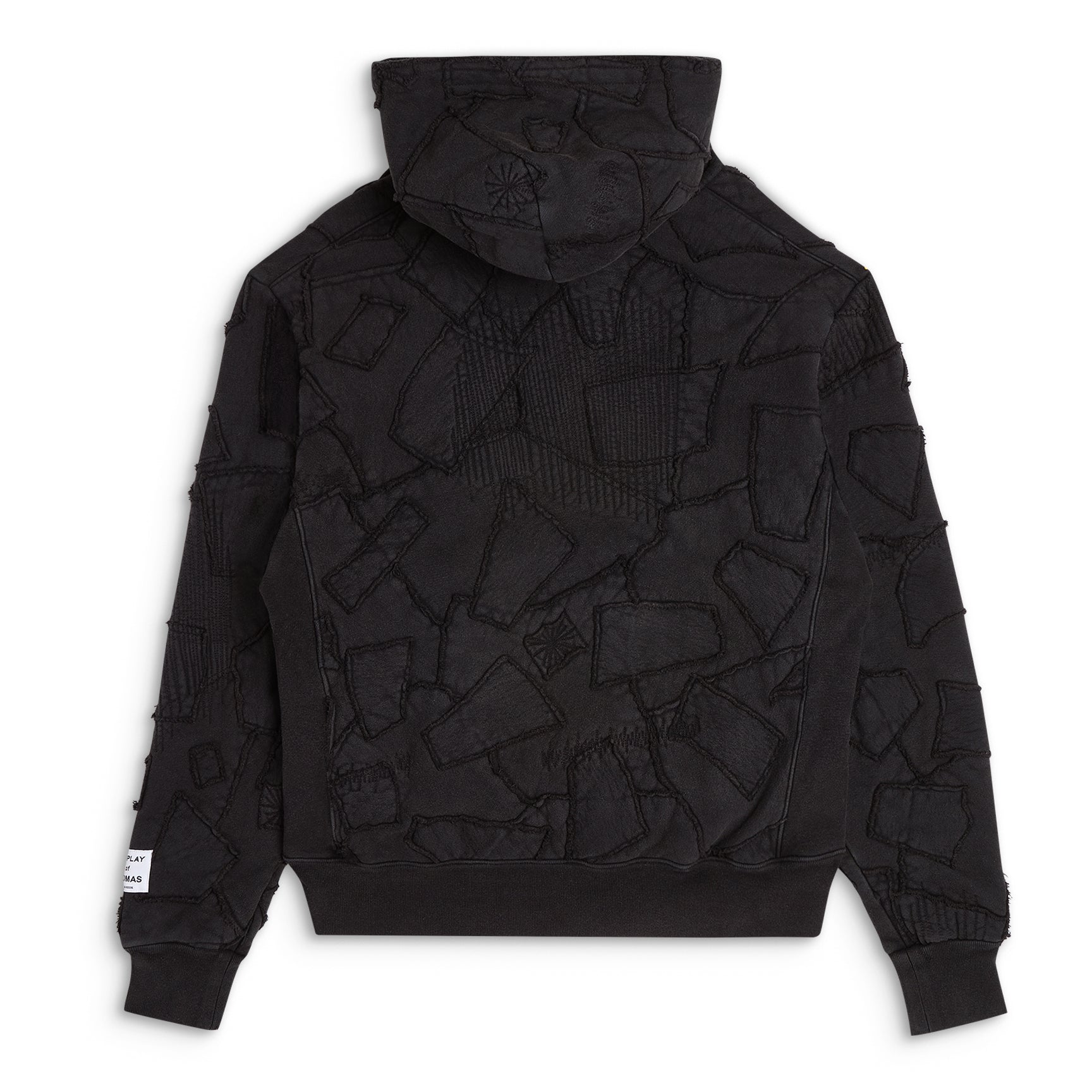 COLLAGE HOODIE BLACK – GALLERY DEPT.