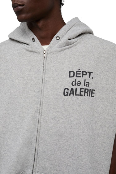 90'S FULL ZIP CUT OFF SWEATSHIRTS GALLERY DEPARTMENT LLC