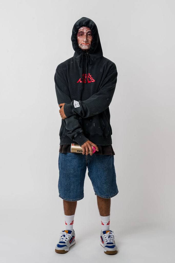 ATK DISTRESSED LOGO HOODIE SWEATSHIRTS GALLERY DEPARTMENT LLC   