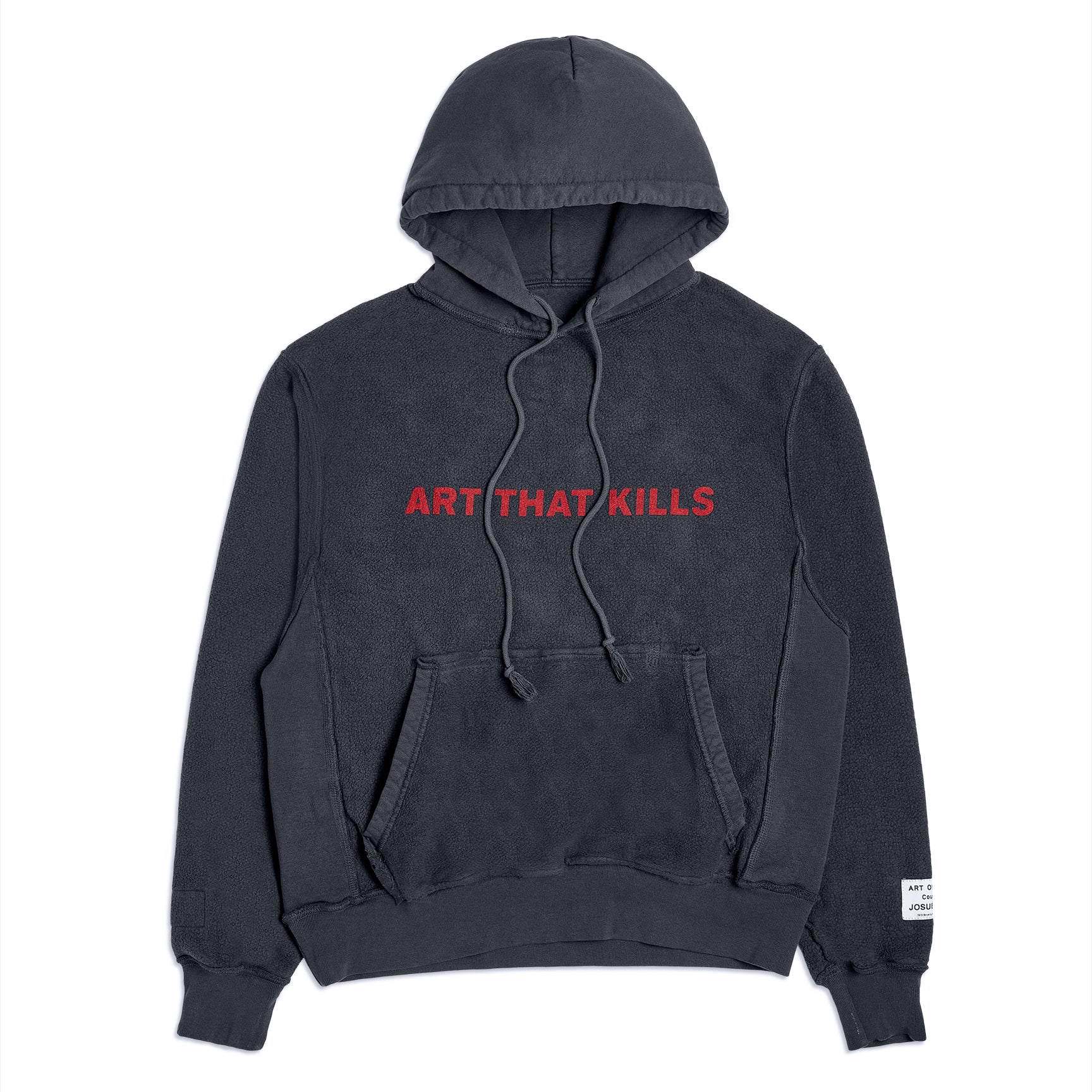 GALLERY DEPT. ART THAT KILLS REVERSIBLE HOODIE | BLACK