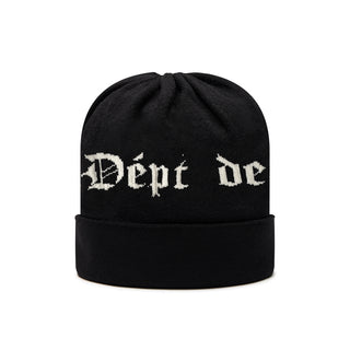 MI - BARRIO BEANIE - BLACK ACCESSORIES GALLERY DEPARTMENT LLC