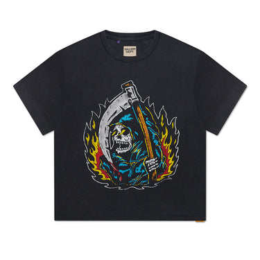 FS - BIG REAPER ATK TEE - VINTAGE BLACK TOPS GALLERY DEPARTMENT LLC