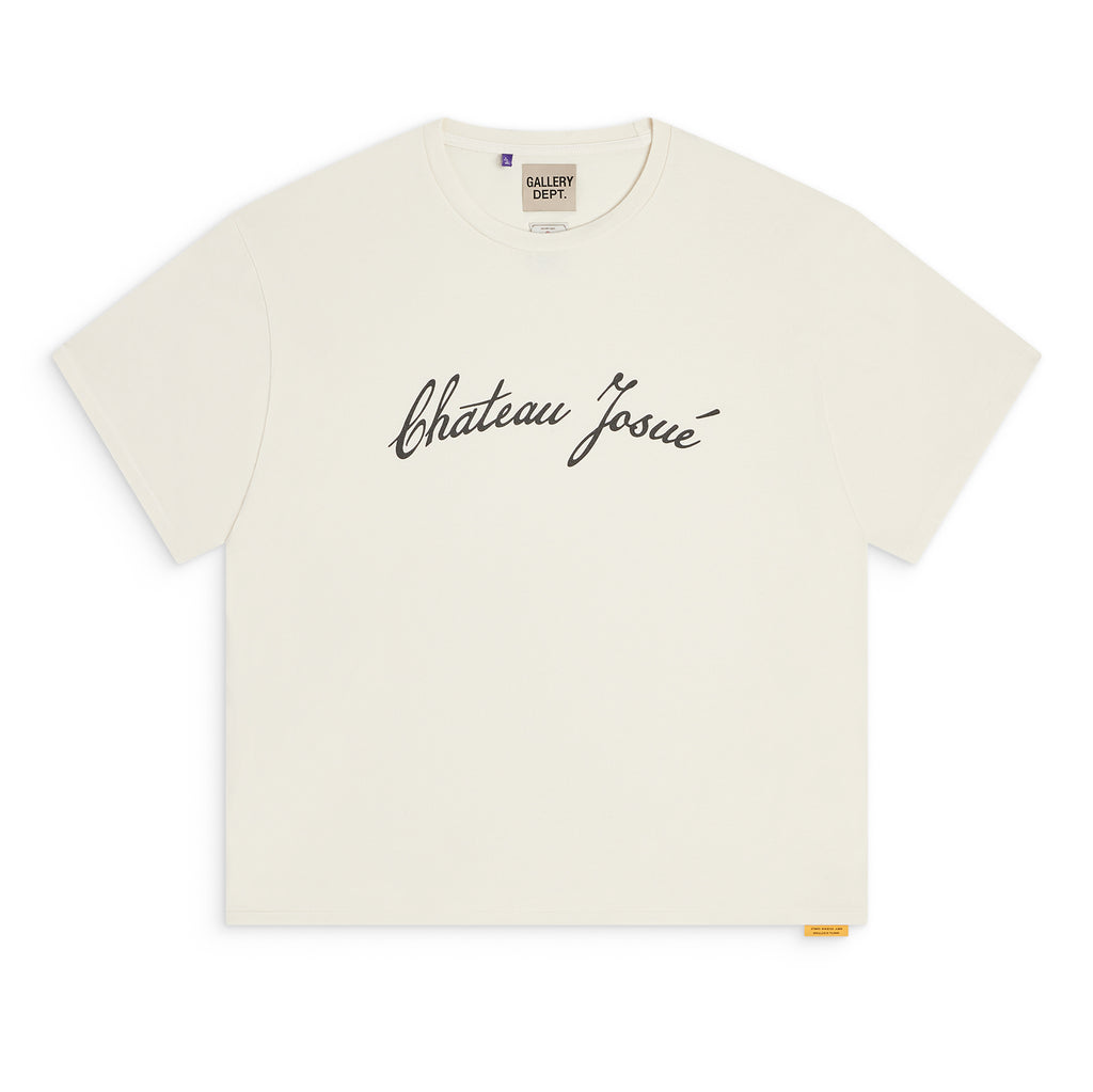 CHATEAU JOSUÉ SCRIPT TEE TOPS GALLERY DEPARTMENT LLC   