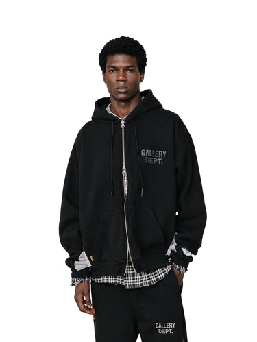 CONTRAST PANEL SWEATSHIRT SWEATSHIRTS GALLERY DEPARTMENT LLC