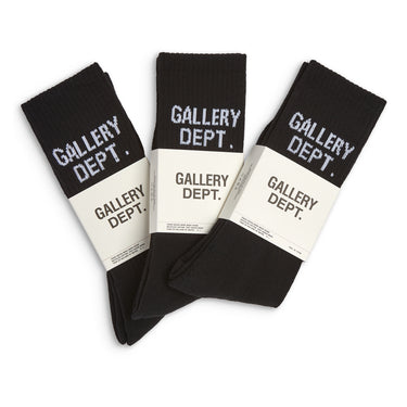 CLEAN BLACK SOCKS - SET OF 3 ACCESSORIES Gallery Dept - online   