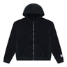 FS - DELUXE FULL ZIP - WASHED BLACK SWEATSHIRTS GALLERY DEPARTMENT LLC
