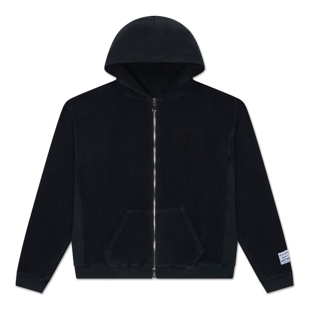 MI - DELUXE FULL ZIP - WASHED BLACK SWEATSHIRTS GALLERY DEPARTMENT LLC