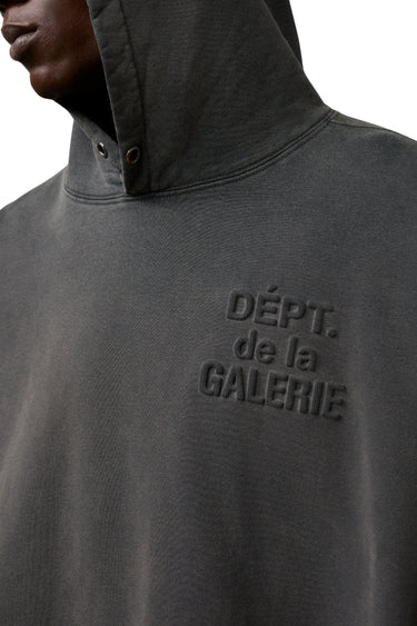 DÉPT. EMBOSSED HOODIE SWEATSHIRTS GALLERY DEPARTMENT LLC