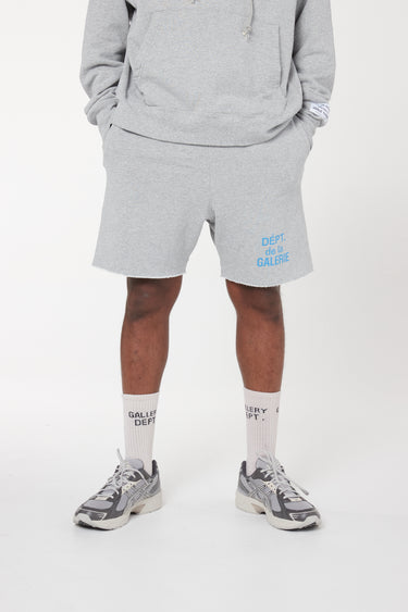 FRENCH LOGO SWEAT SHORTS BOTTOMS GALLERY DEPARTMENT LLC   