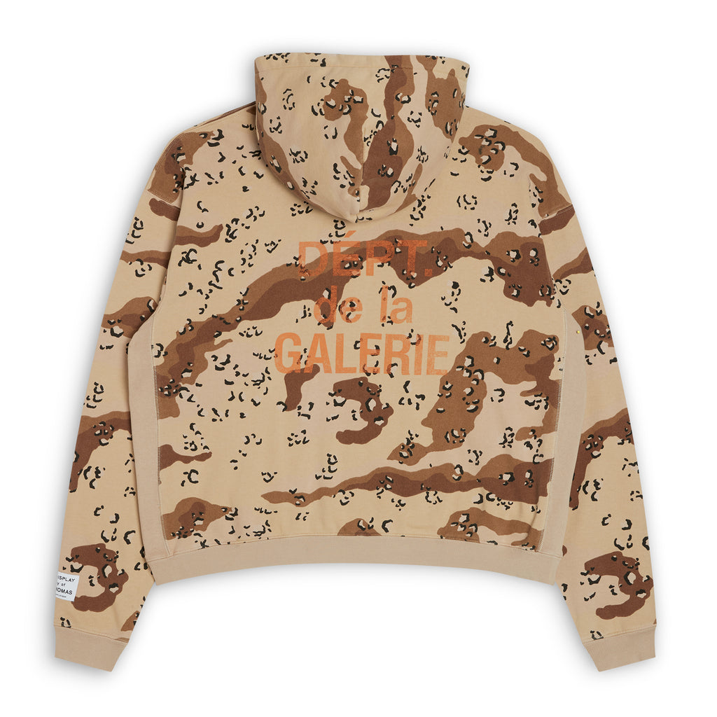 FRENCH COLLECTOR CAMO HOODIE SWEATSHIRTS GALLERY DEPARTMENT LLC