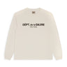 FRENCH LOGO LUX L/S TEE TOPS GALLERY DEPARTMENT LLC