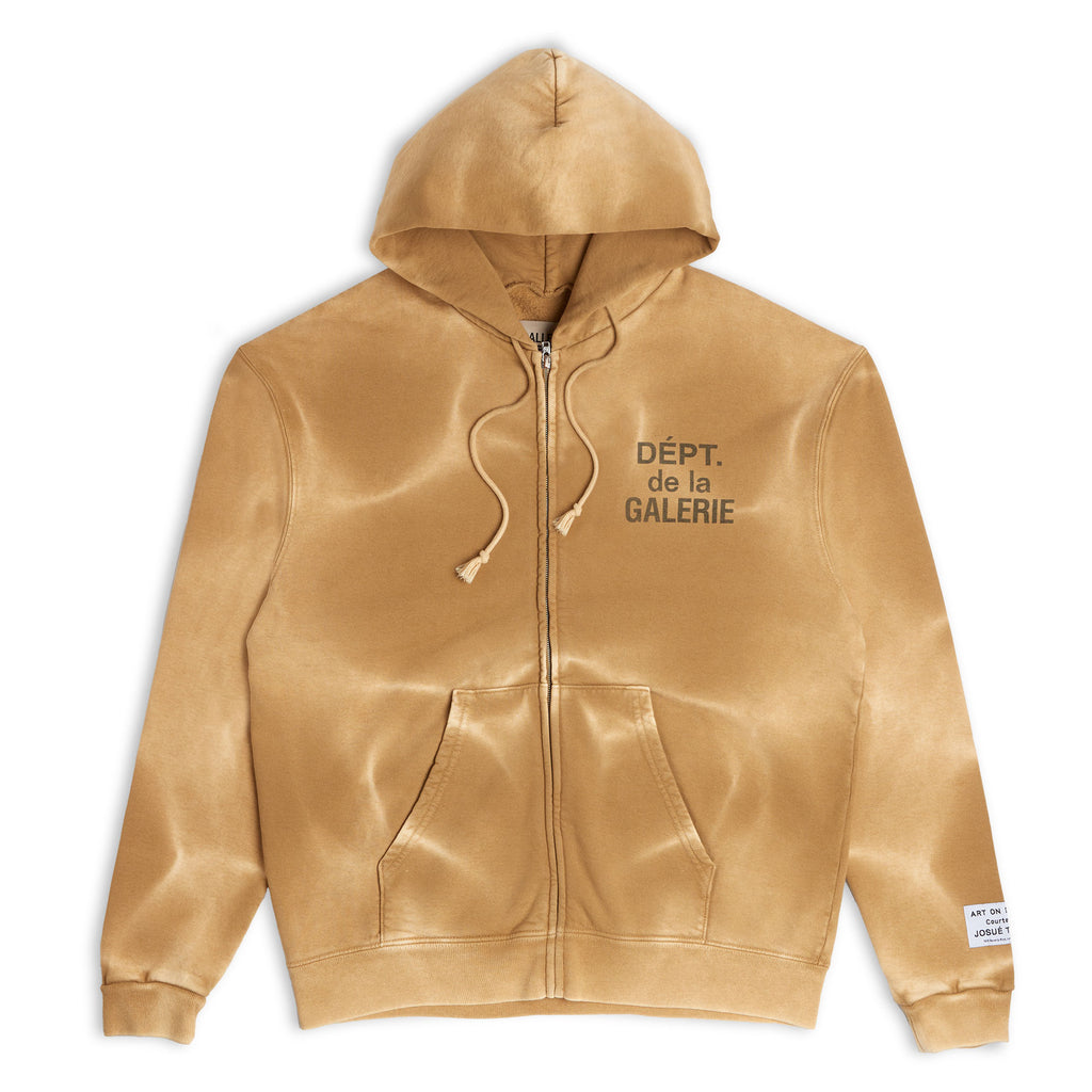 Buy Gallery Dept. Center Logo Hoodie 'Yellow' - GD CL 2045 YELL