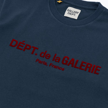 MI - FRENCH LOGO LUX TEE - DEEP NAVY TOPS GALLERY DEPARTMENT LLC