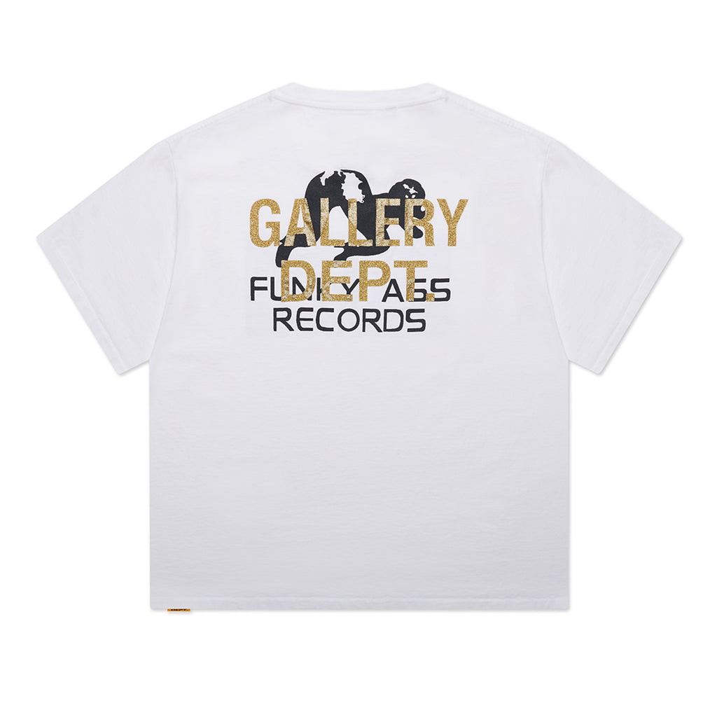 FS - FUNKY ASS RECORDS TEE - CLEAN WHITE TOPS GALLERY DEPARTMENT LLC