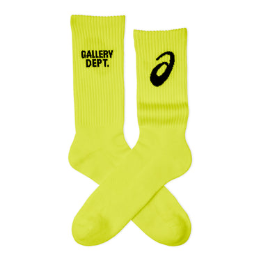 MI - ASICS SOCKS - SAFETY YELLOW ACCESSORIES GALLERY DEPARTMENT LLC