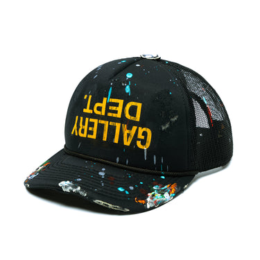 MI - FUCKED UP TRUCKER CAP REWORKED - BLACK ACCESSORIES GALLERY DEPARTMENT LLC