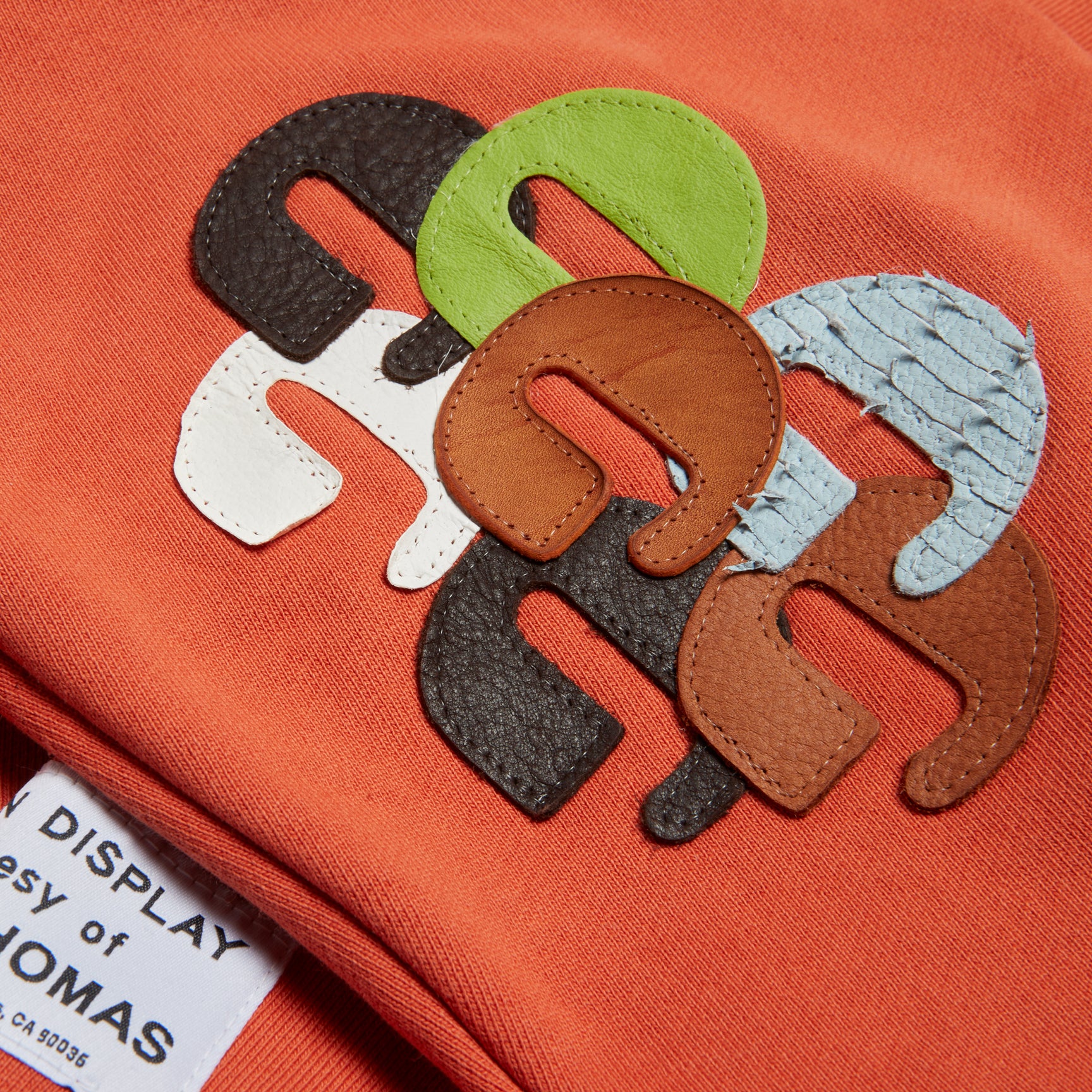GALLERY DEPT. G-PATCH FUCKED UP HOODIE | BURNT ORANGE