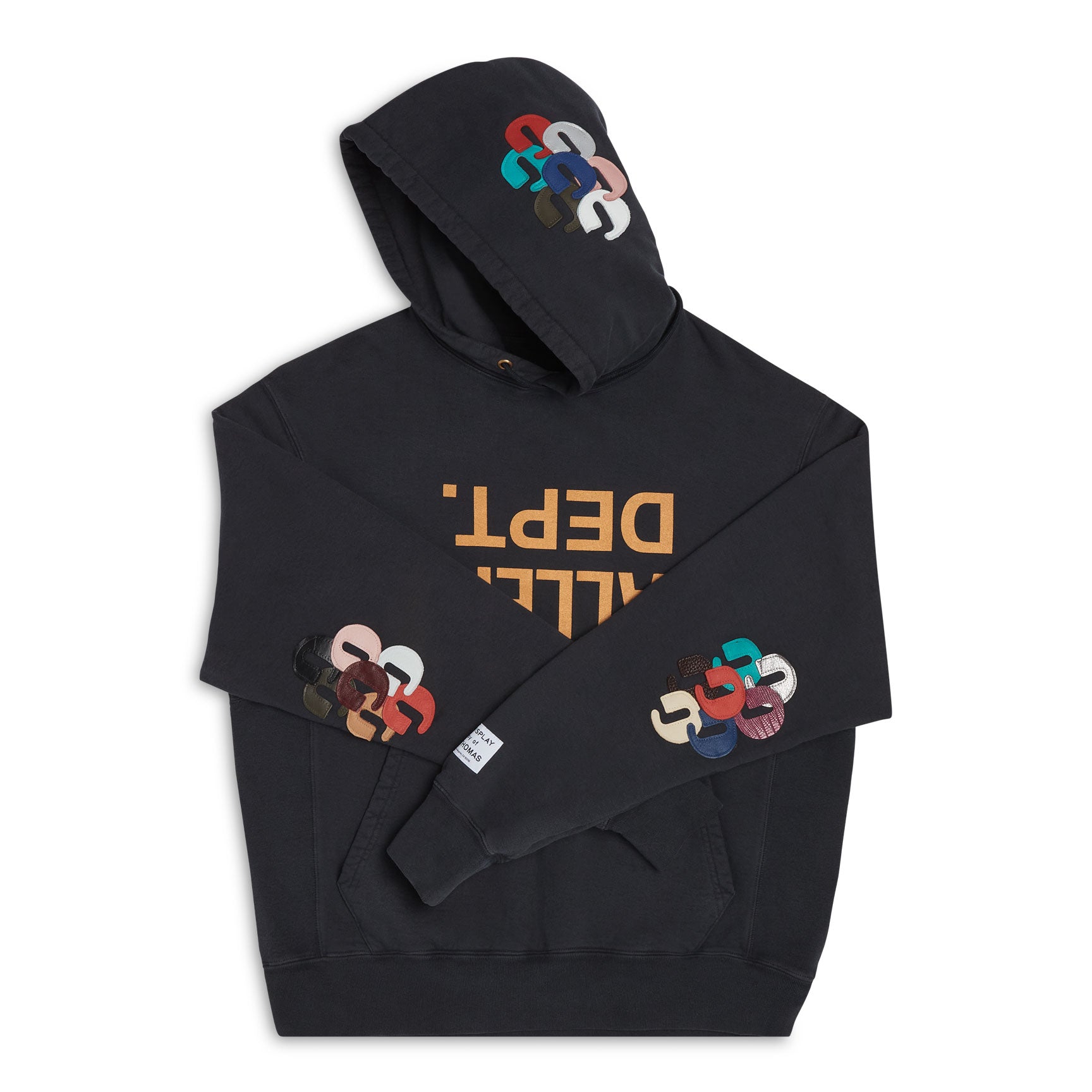 GALLERY DEPT. G-PATCH FUCKED UP HOODIE | BLACK
